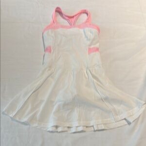 Ivivva White and Pink Kids Dress size 10